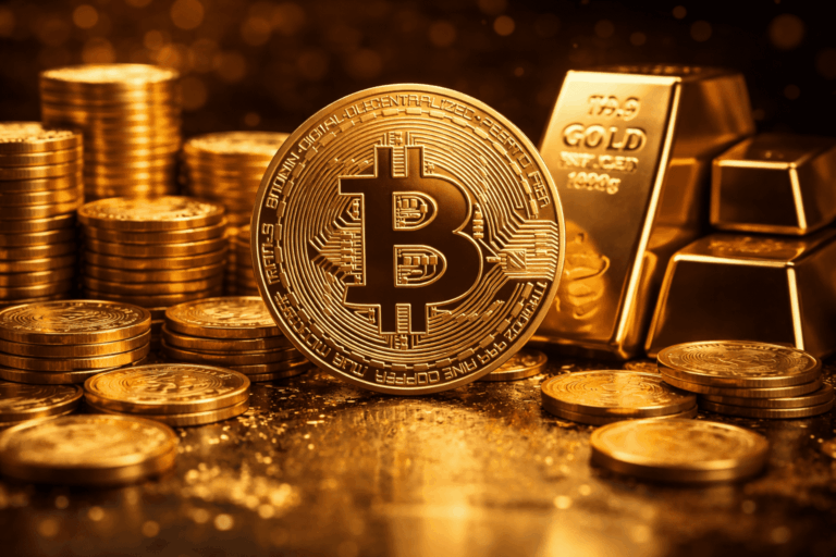 Bitcoin and Gold