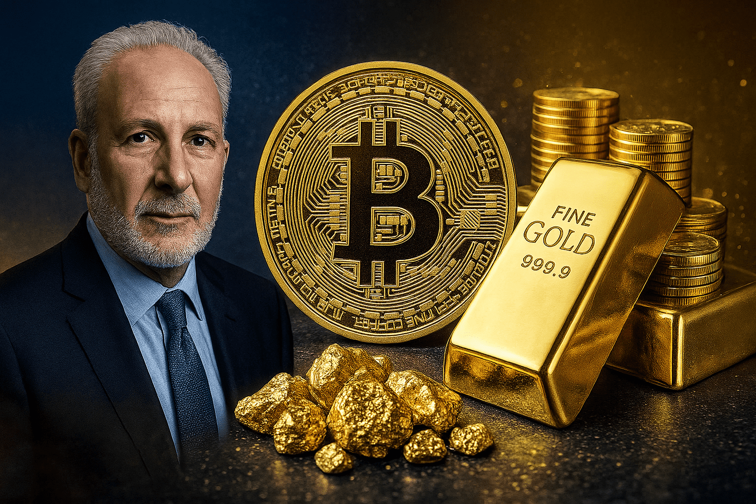 Peter Schiff, Bitcoin, & Gold