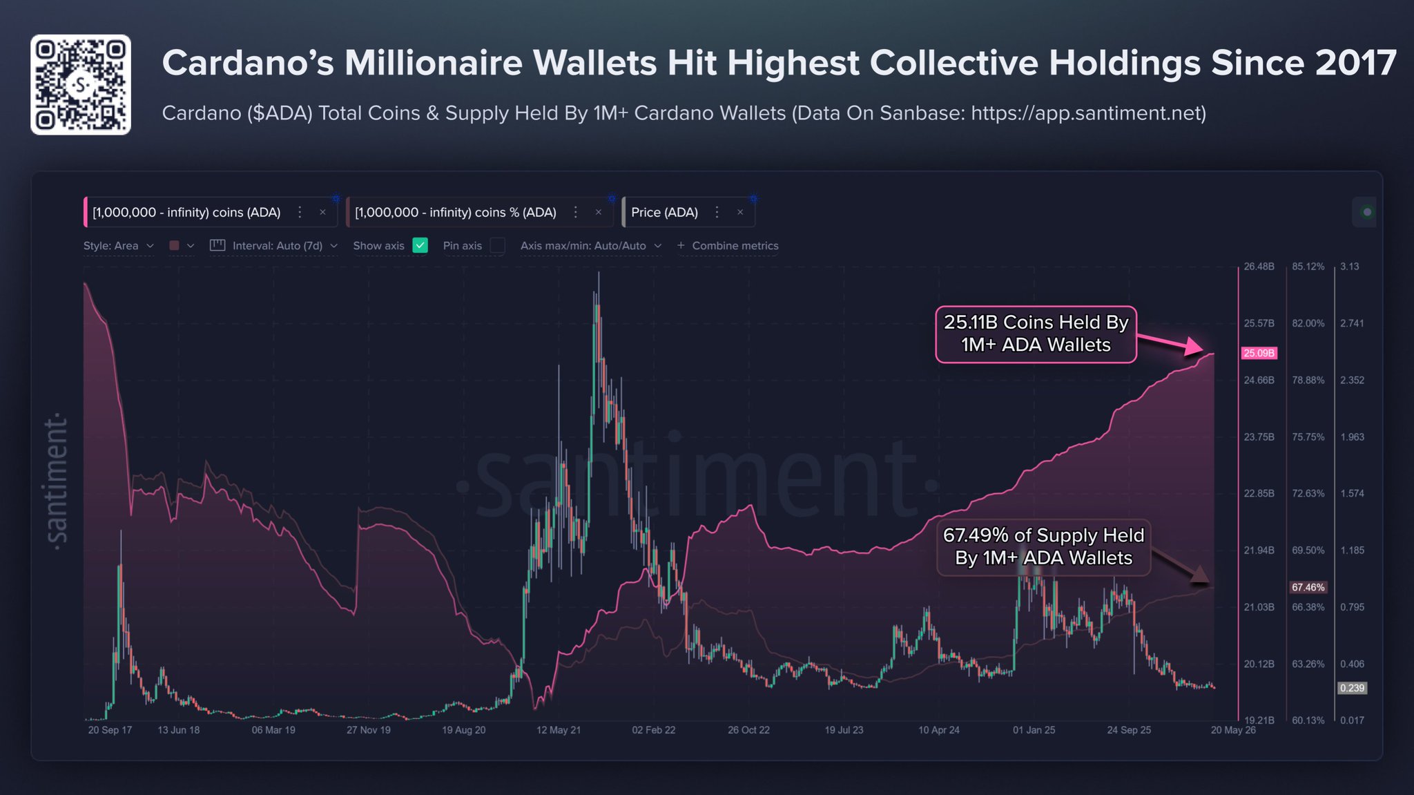 Cardano Whale Wallet Activity Hits 2017 Highs